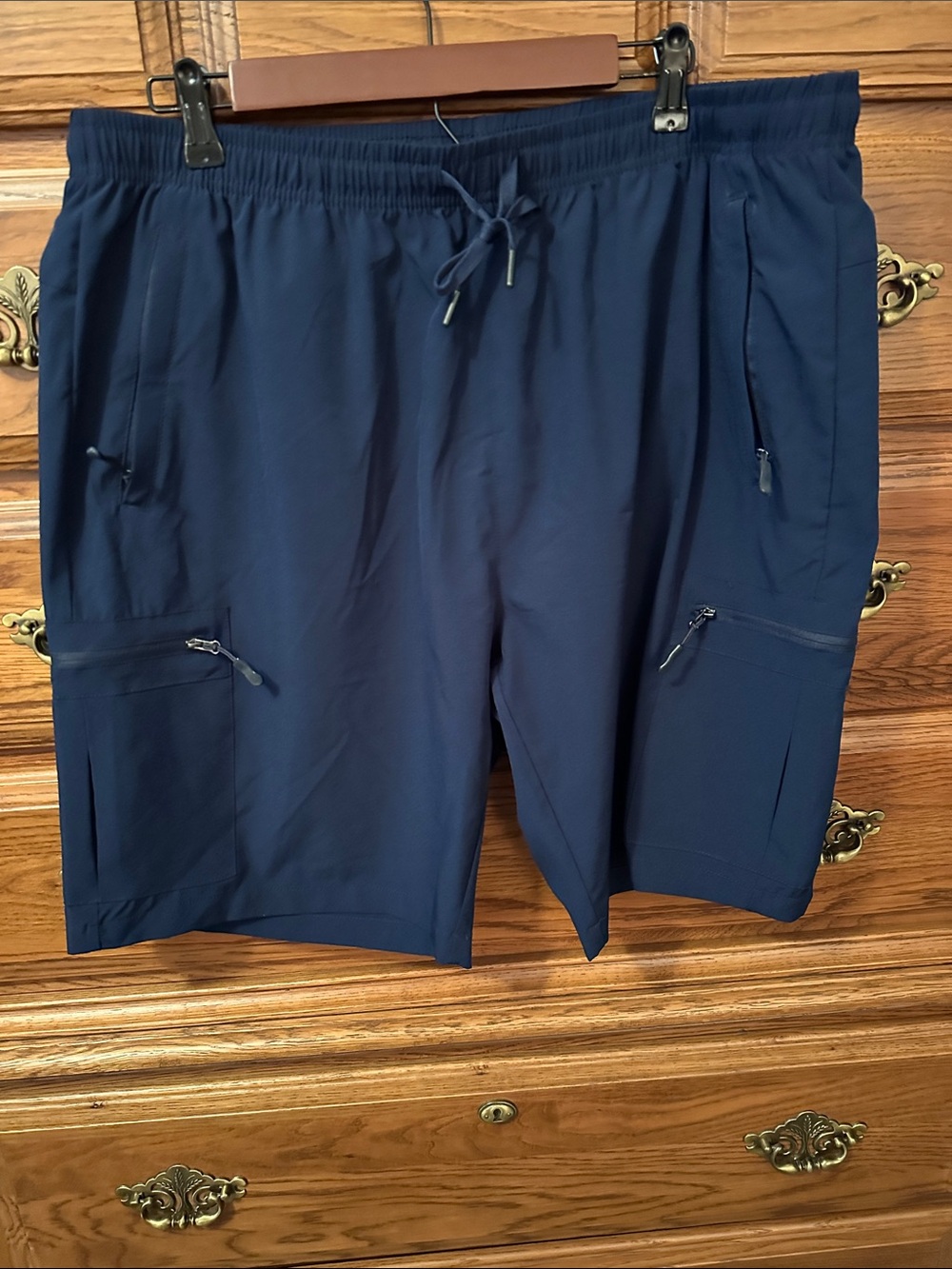 Women’s Navy Performance Cargo Shorts